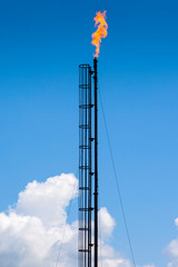 Planta de tratamiento de gas metano, producción y distribución