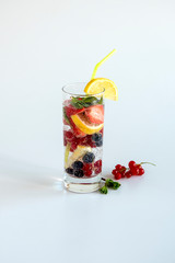 lemonade, fruit refreshing drink,