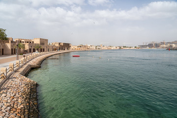 Fototapeta premium Al Shindagha on Dubai Creek