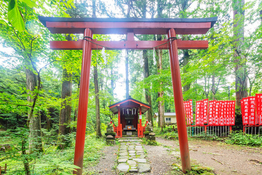 Kitano Shrine, Nikko, UNESCO World Heritage Site, Tochigi prefecture, Honshu, Japan, Asia