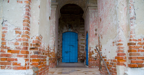 Ruines of ancient russian churches