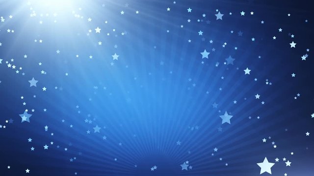 starburst stars backdrop video animation