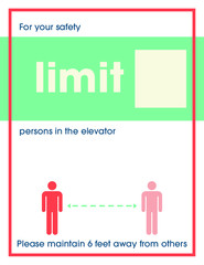 Limit (blank) Persons in the Elevator