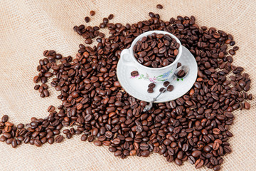 coffee beans background