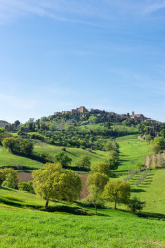 Italien, Toscana, Volterra, Zwischenstopp in der N&auml;he von Volterra