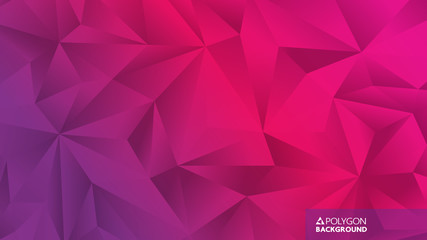Abstract geometric background with triangle shape