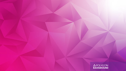 Abstract geometric background with triangle shape