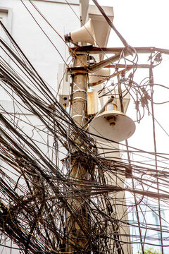 Vietnam, H&agrave; Nội, Hanoi, Stadtteil Cong Vi Ba Dinh / Q. Ba D&iacute;nh, Gassen in einem typischen Wohnviertel in der N&auml;he von Lotte Center Hanoi