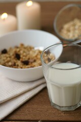 oatmeal with milk