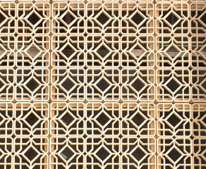 Decoration tiles wall texture background, copy space photo