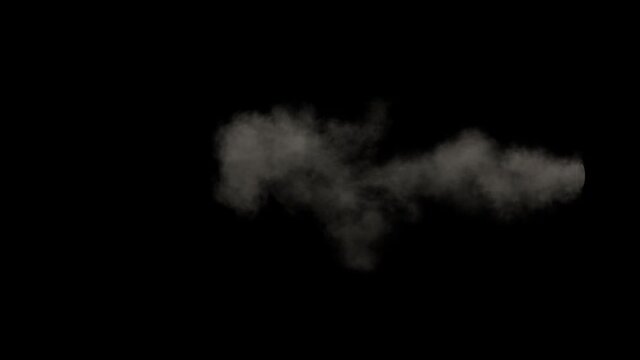 Muzzle flash profile slow motion