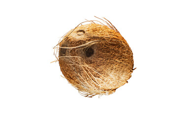 coconut isolated on the white background