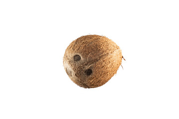 coconut isolated on the white background