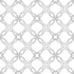 Fototapeta premium Seamless pattern, background in art nouveau style, vintage, old, retro style. Outline hand drawing vector illustration