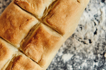 Homemade Bread  Macro Texture