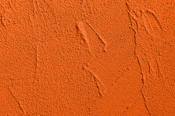 Orange concrete wall textured background