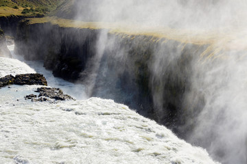 Gullfoss Waterfall in Iceland, Europe
