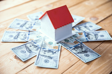 house model on the money