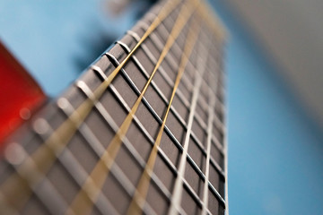 guitar close up