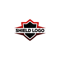 Obraz premium Shield logo icon design template elements. Vector shield icon,flat design best shield vector icon. security protection logo icon vector template
