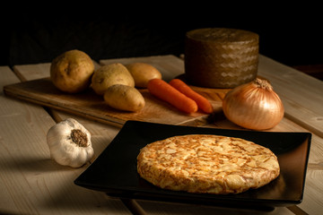 potato omelet spanish onion