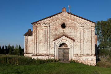 old church in the village