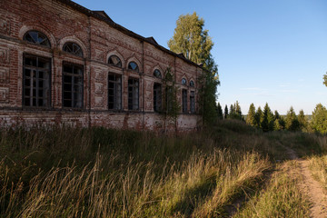 old abandoned building