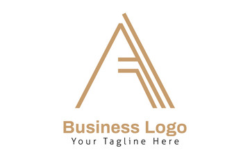 Initial Letter Logo A Template modern