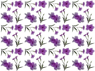 Fototapeta na wymiar Flowers pattern texture. Floral pattern. Pattern of flowers.