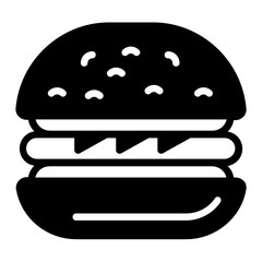 Ramadan kareem Islamic Symbol on white background, Avoid eating burger while fasting concept, Don't eat in daylight during ramadan vector Icon Design, 