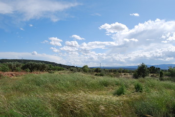 Blue Sky, Spanish Nature Landscape