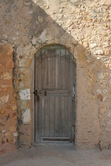 Old wood door, Ghar El-Meleh, Tunisia