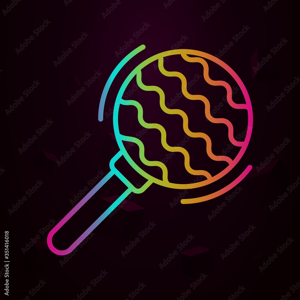Aufkleber rattle, toy nolan icon simple thin line, outline vector of maternity icons for ui and ux, website or