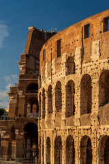 Naklejka premium Colosseum-Rome-Italy