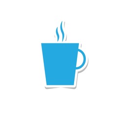 hot beverage sticker