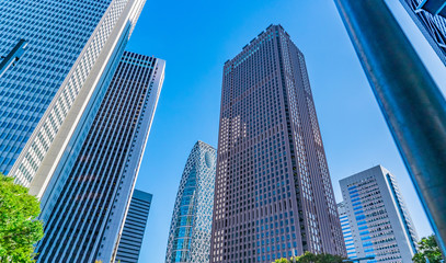 東京都市景観 新宿の高層ビル群 ~ Skyscrapers in Shinjuku, Tokyo, Japan's largest office district ~ © 拓也 神崎