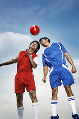 Fototapeta premium Men jumping