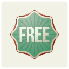 free offer badge