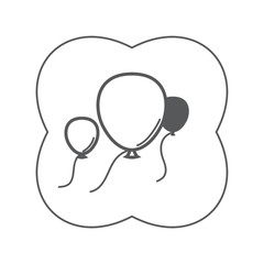 balloons with strings