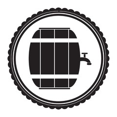 water barrel with tap