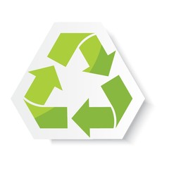 Obraz premium recycle symbol