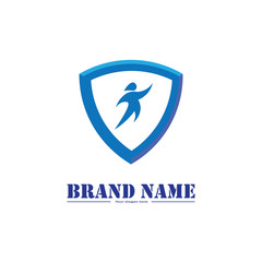 Fototapeta premium Logo People Design Company Business