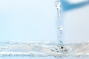 Water splash backgroun