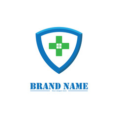 Obraz premium Health Medical Logo Design Icon Template