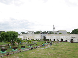 Bengkulu, Indonesia - Nov 5 2016 : Fort Marlborough in Bengkulu City