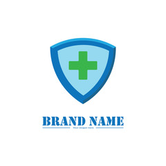 Obraz premium Health Medical Logo Design Icon Template