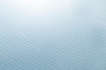 Plastic bubble wrap background.