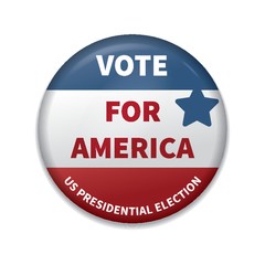 vote for america badge