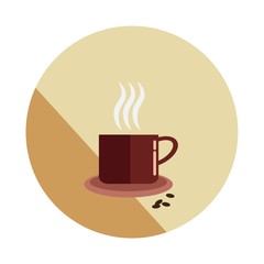 coffee in cup and saucer