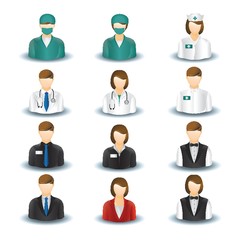 collection of people and occupations